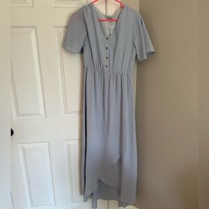 One Loved Babe Light Blue Dress